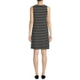 thumbnail image 3 of Time and Tru Women's Sleeveless Knit Swing Dress, Sizes XS-XXXL, 3 of 5