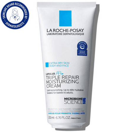 La Roche-Posay Lipikar AP+M Triple Repair Moisturizing Cream, 6.76 fl oz