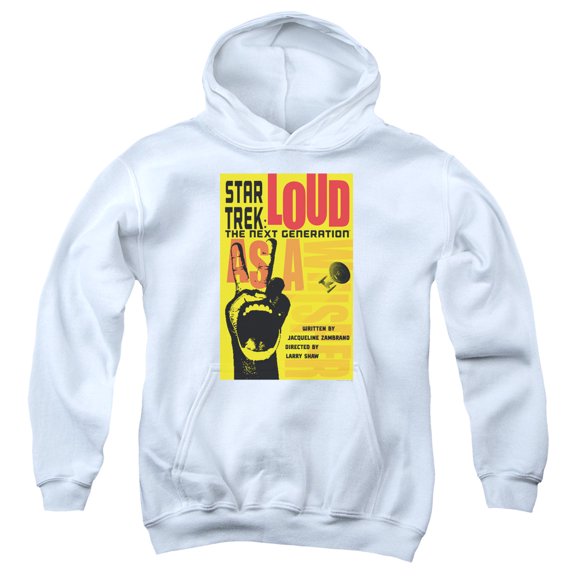 Star Trek - Tng Season 2 Episode 5 - Youth Hooded Sweatshirt - Medium