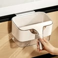 thumbnail image 1 of Kitchen Waste Bin Wall-mounted Household With Scraper Kitchen Table Hotel Cleaning Tools Cabinet Door Hanging Special Use, 1 of 6