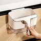 thumbnail image 1 of Fiudx Contenedor de Basura de Pared para Cocina, Resistente, Diseño Compacto, Sellado, Antiolores, Versátil para Cocina, Baño y Lavadero, Fácil Instalación, Tamaño 25 X 14 X 13,5 Cm, 1 of 6