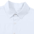 thumbnail image 4 of Rvwovn Men's Sleeveless Turn-Down Collar Button Down Shirt - Lightweight Relaxed Fit Casual Summer Vest Top, 4 of 7