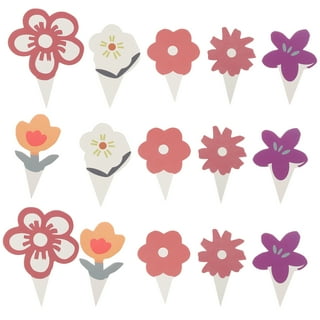 Daisy on Pink Edible Cake Decoration WrapEdible Cake Supplies Cookie Cupcake  Cake pop Ice-cream Dessert icing Decoration — SprinkleDeco