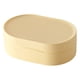 thumbnail image 1 of Kearding Caja de almacenamiento con tapa, contenedor impermeable a prueba de polvo, accesorio de ducha multiusos para baño de viaje Cocina y Comedor Amarillo, 1 of 6
