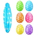 thumbnail image 2 of 2 Pack Inflatable Easter Eggs Decorations Easter Inflatables Outdoor Decor Kids Toys Colorful Eggs Inflatable Easter Eggs Ornaments for Yard, Lawn, Garden, Party (16 Inch, 24 Inch), 2 of 8