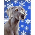 thumbnail image 1 of 11 x 15 Po. Drapeau de Jardin d'Hiver Weimaraner, 1 of 1