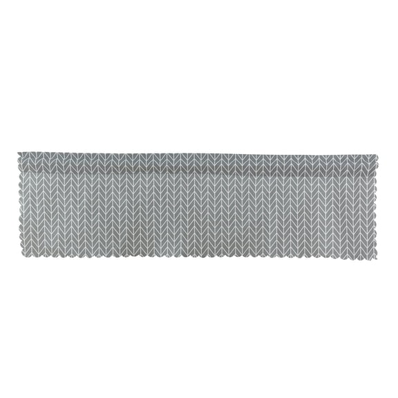 BESTYASH Gray pe Short Curtains 145x45cm Sun Proof Polyester for Kitchen Balcony