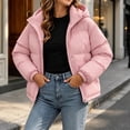 thumbnail image 7 of Jovrlynd Winter Coats for Women Fleece Lined Hooded Warm Quilted Puffer Jacket Plus Size Short Coat with Pockets, M-4XL, 7 of 7