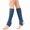 Light Cyan, variant on Besufy Adult Leg Warmer Socks Women Girl Knitted Warm Knee High Stirrup Yoga Sport Dance
