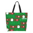 thumbnail image 1 of Disketp Cute Santa Bolsa Tote Estampada para Mujer, Bolso de Hombro y de Mano para Compras y Viajes, 1 of 8