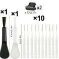 thumbnail image 2 of ACDANC Phone Charging Port Cleaning Set USB C Mobile Phone Cleaning Set 14Piece Portable Cleaning Brush for Charging Port Cleaning Brushes Set for Cameras Keyboards Zipper Wax Stick Kitchen, 2 of 7