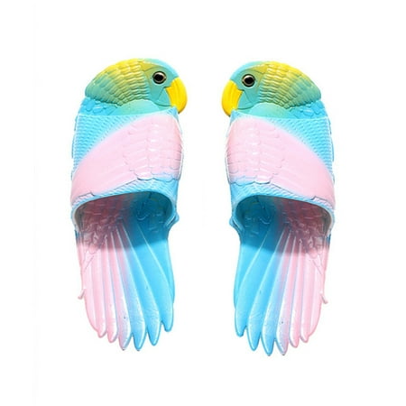 

AnuirheiH Cartoon Slippers For Women Child Anti-Slip Novelty Open Toe Slides Summer Sandals Casual Beach Shoes 4-6$ off 2nd