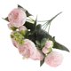 thumbnail image 5 of KAKOWELY Ramo de flores artificiales de imitación de peonía para boda, decoración de flores de seda de peonía, 5 of 5