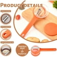thumbnail image 2 of New with Box Storage Kitchen Special FruitPeeler, Double-Sided Stainless Steel Multi-function Peeler for Home (2PCS Mixed), 2 of 4