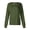 # Army Green, variant on Brown Scrub Jackets for Women Plus Size Button Down Basic Long Sleeve Solid Color Long Nurse Uniform Band Collar Stretch Polyester Lightweight Cotton Nurse Scrubs