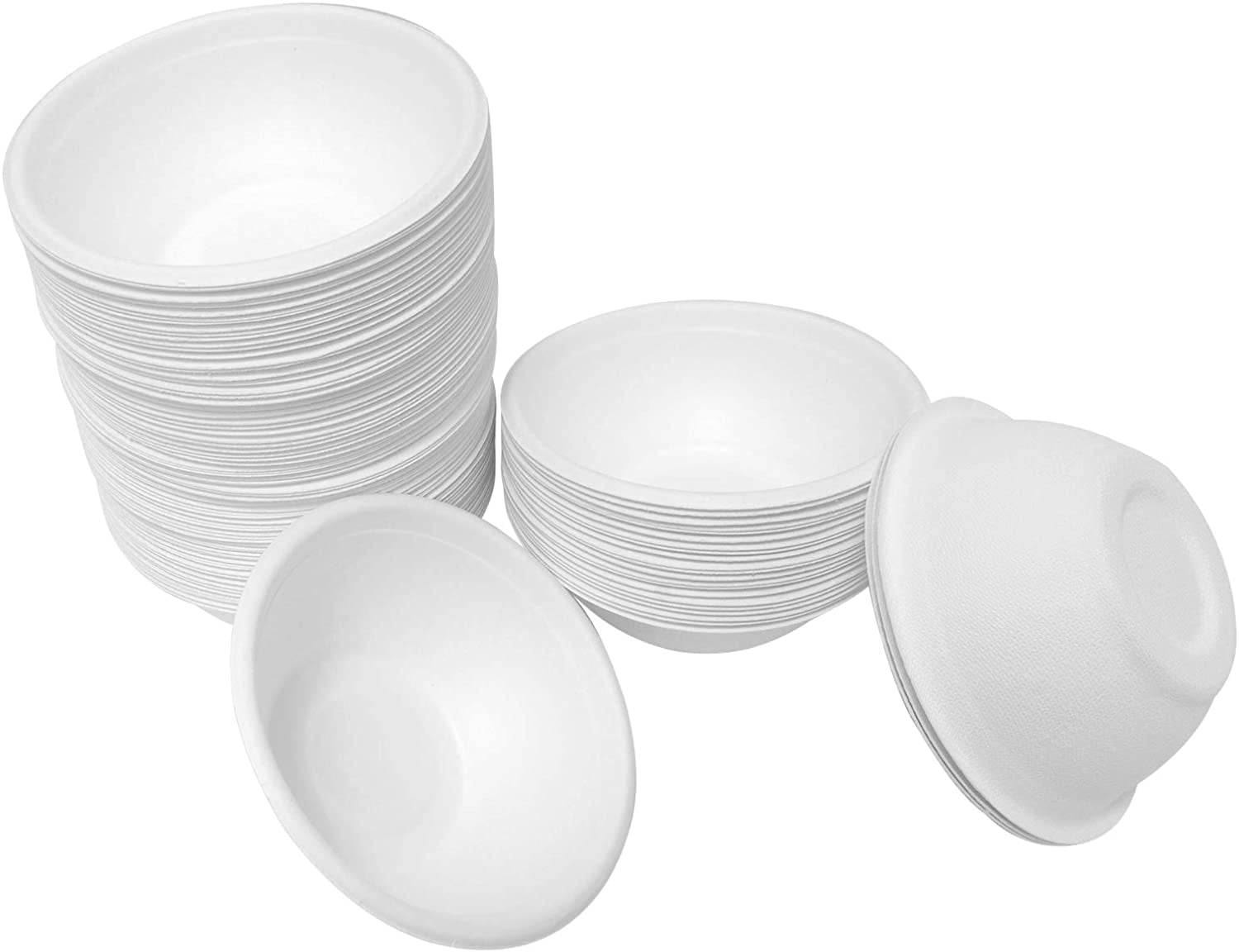 Disposable Paper Soup Bowls With Lids 12 Oz Each Pack Of 100 