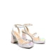 thumbnail image 3 of Sandalias DREAM PAIRS Plataforma con Tacones de Tiras para Mujer Plata 8US, 3 of 5