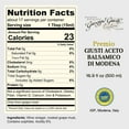 thumbnail image 2 of Giusti Balsamic Vinegar of Modena IGP – Authentic Italian Aceto Balsamico di Modena IGP, Made in Italy, Perfect for Marinades, Vinaigrettes & Sauces – 16.9 fl oz (500 ml) - Pack of 1, 2 of 6