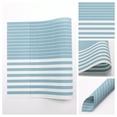 thumbnail image 5 of Unique Bargains Set of 6 Wipeable Plastic Placemats for Kitchen Dining Table Sky Blue, 5 of 6