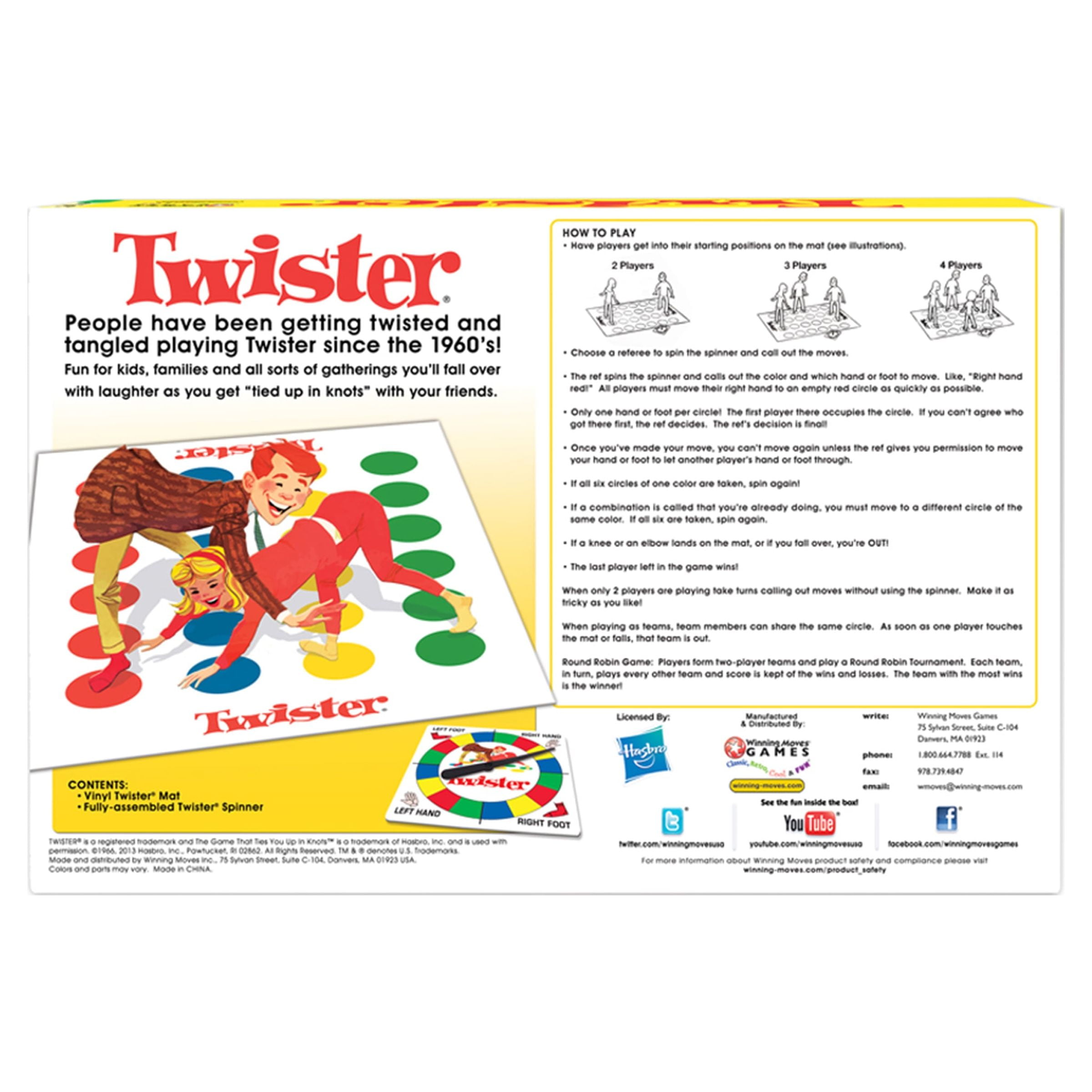 Vintage Twister Game By MB Games Complete