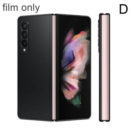

Colorful Matte Phone Side Sticker Frame Film For SAMSUNG Z Fold3 5G Matte Edge Micro Grinding F8Y8