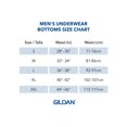 thumbnail image 4 of Gildan Men's Woven Boxer Underwear, 5-Pack, Blue, 2X, 4 of 7