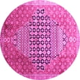 thumbnail image 1 of Ahgly Company Indoor Round Persian Pink Traditional Area Rugs, 7' Round, 1 of 4