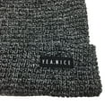 thumbnail image 3 of Yea.Nice Beanie Soft Acrylic Heather Gray Black Folded Waffle Weave Beanie Hat, 3 of 3