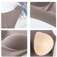 thumbnail image 3 of Sujetador de compresión sin aros de alto soporte para hacer ejercicio y ofrece soporte para la espalda, 3 of 5