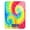 Tie-dyed Colorful Spiral Pattern, variant on High Precision Digital Kitchen Scale Tempered Glass Food Scale Multifunction Scale Small Kitchen Appliances Soft Pink Tie-dye Pattern