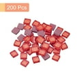 thumbnail image 3 of Uxcell Mosaic Tiles Glass Tiles 1 x 1cm for DIY Crafts, 200Pack(200g,Burgundy), 3 of 6