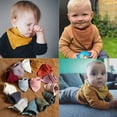 thumbnail image 5 of JZROCKER Baby Bibs Soft and Absorbent for Boys & Girls Baby Bandana Drool Bibs 15 Colors, 5 of 19