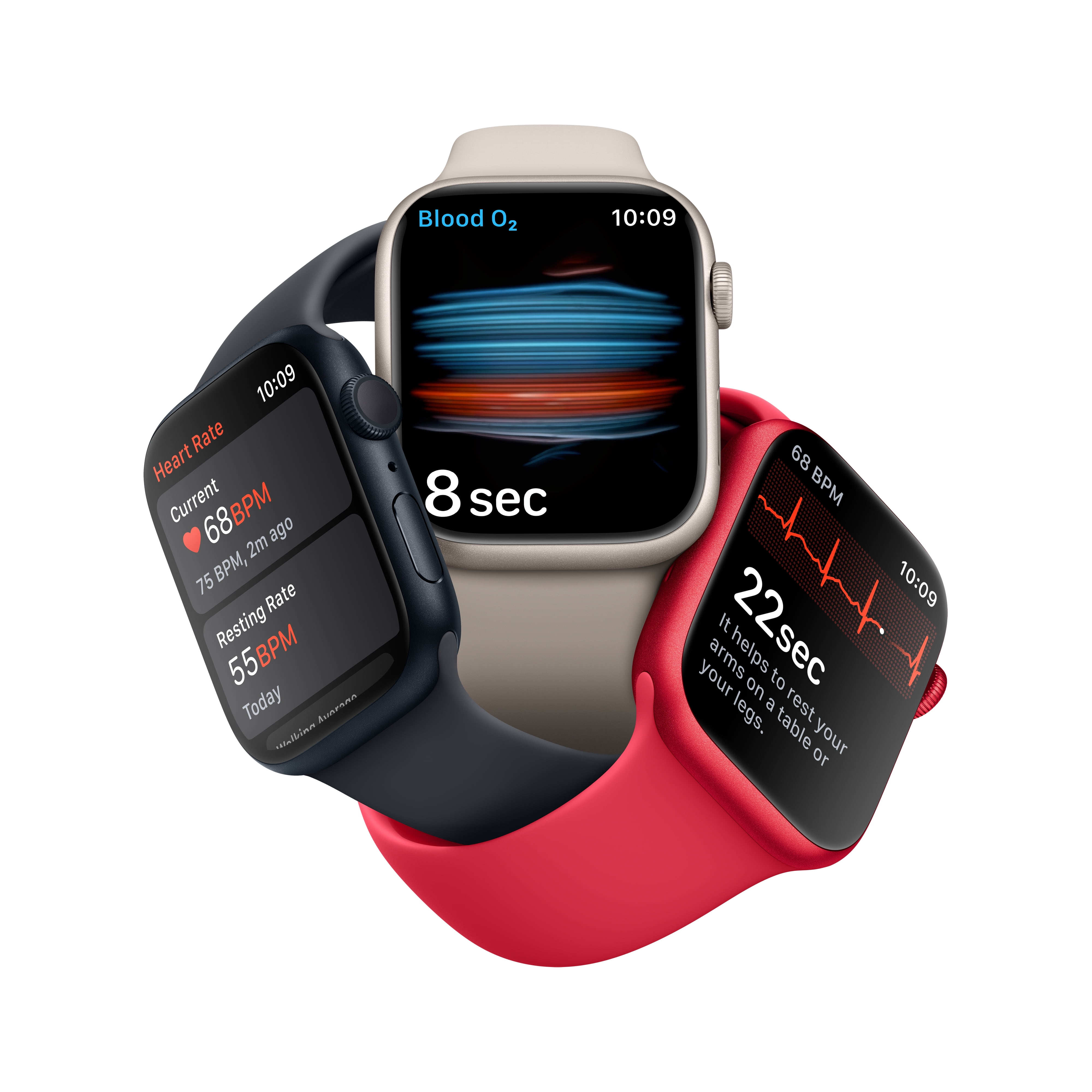 Fremme Fejl Prime Apple Watch Series 8 GPS 41mm (PRODUCT)RED Aluminum Case with (PRODUCT)RED  Sport Band - S/M - Walmart.com