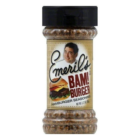 Emeril's Bam Seasoning Hamburger, 3.72 OZ (Pack of (Best Spices For Hamburgers)