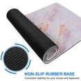 thumbnail image 6 of 31.5x11.8 Rose Gold Marble Desk Mat - Cute & Waterproof Accessory for Women's Desktop, 6 of 7
