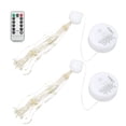 thumbnail image 1 of Guirnaldas de luces para exteriores, 2 uds., luces decorativas LED, luz decorativa solar, lámpara decorativa colgante, salida de alta intensidad, 1 of 8