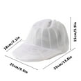 thumbnail image 3 of Hat Washer Bag Hat Cleaner - Baseball Cap Washing Bags - Hat Cleaner for Baseball Caps - Hat Washer for Washing Machine or Dishwasher - Ball Cap Washer Mesh Bags, 3 of 7