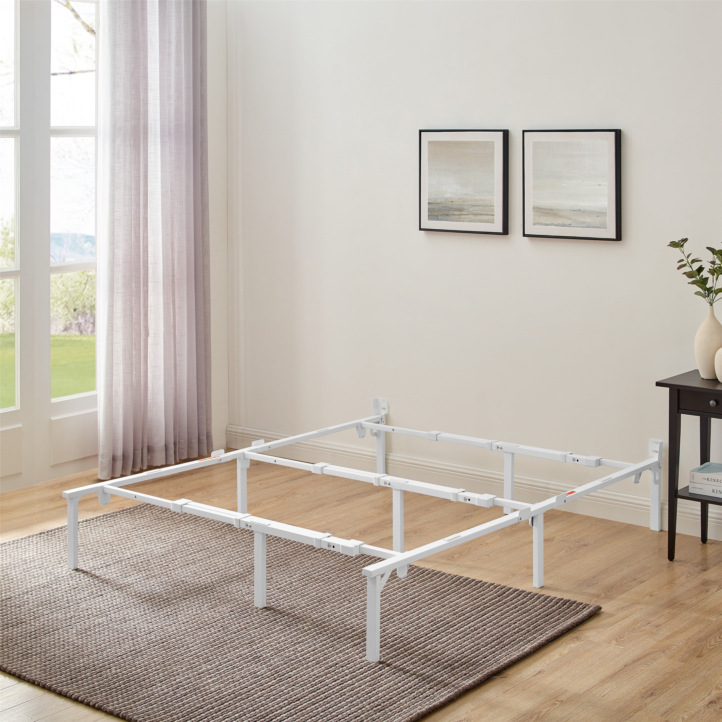 Height 3 Integrated Feet Universal Bed Centre Support Rail Adjustable Length 