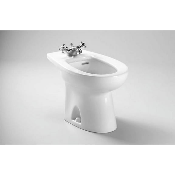 TOTO® Piedmont® Single Hole Deck Mounted Faucet Bidet, Cotton White - BT500AR#01