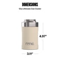 thumbnail image 5 of RTIC 12 oz Stainless Steel Insulated Ultimate Can Cooler, Fits 12oz Cans, Beach, 5 of 8