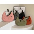 thumbnail image 5 of Womens Casual Nylon Shoulder Hobo Bag Large Canvas Crossbody Bag Totes Dumpling Handbag Top Handle Purse Work, 5 of 7