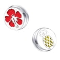 thumbnail image 1 of Mascarilla Perfume Salvador 2x Aceite esencial Difusor Medallón Broche, 1 of 10