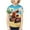 C14, variant on Donkey Kong Funny 3D Printed Graphic Tee, Lightweight T-Shirts for Boys Girls, Novelty Crew Neck Short Sleeve Tops for Kids