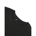 thumbnail image 4 of Camiseta informal de San Valentín para mujer con estampado de sombrero vaquero rosa y blanco, cuello redondo, manga corta, tejido de punto, largo normal - Diseño de letras "Howdy Honey" para adultos,, 4 of 6