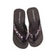 thumbnail image 3 of Chanclas florales de verano para mujer, chanclas con plataforma y tacón de cuña, zapatos de playa Wmkox8yii  hj789, 3 of 9