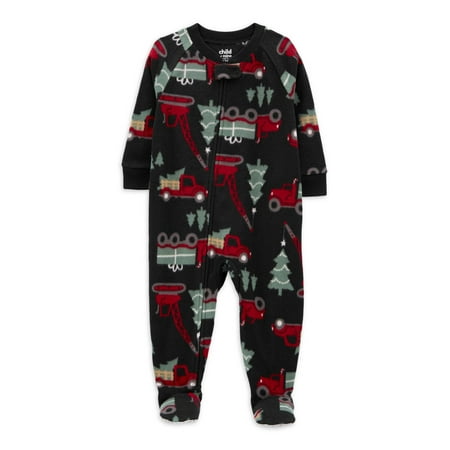 Carter&amp;#39;s Child of Mine Baby and Toddler Holiday One-Piece Pajamas, Sizes 12M-5T
