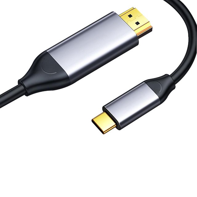 Cable USB C a HDMI (4k@30hz) Cable tipo C Cable de alta definición