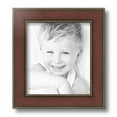 thumbnail image 2 of ArtToFrames 8" x 9" Honors Mahogany with Gold Picture Frame, 8x9 inch Brown Wood Poster Frame (WOM-5156),  Pack, 2 of 7