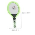 thumbnail image 2 of Hytrove 2Sets Tennis Racket Set for Kids Over Three Years Old Light Green EVA for Sports Equipment, 2 of 2