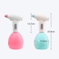 thumbnail image 2 of Pulverizador giratorio con ajuste de carga, pulverizador de flores eléctrico automático portátil de 800 ml, rosa esquí esquí Gafas de esquí, 2 of 2
